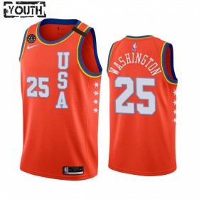 Barn Miami Heat Tröja Kendrick Nunn 25 Nike 2020 Rising Star Swingman
